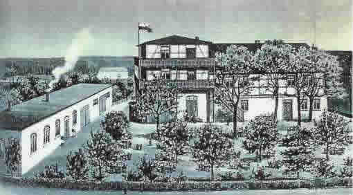 Die historische Weinschänke – Gasthof von Hermann Sachse, Vorläufer des Sachsenhofs